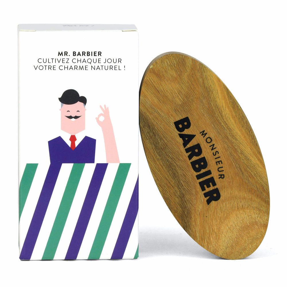 Monsieur BARBIER - Bart- und Haarbürste aus Sandelholz