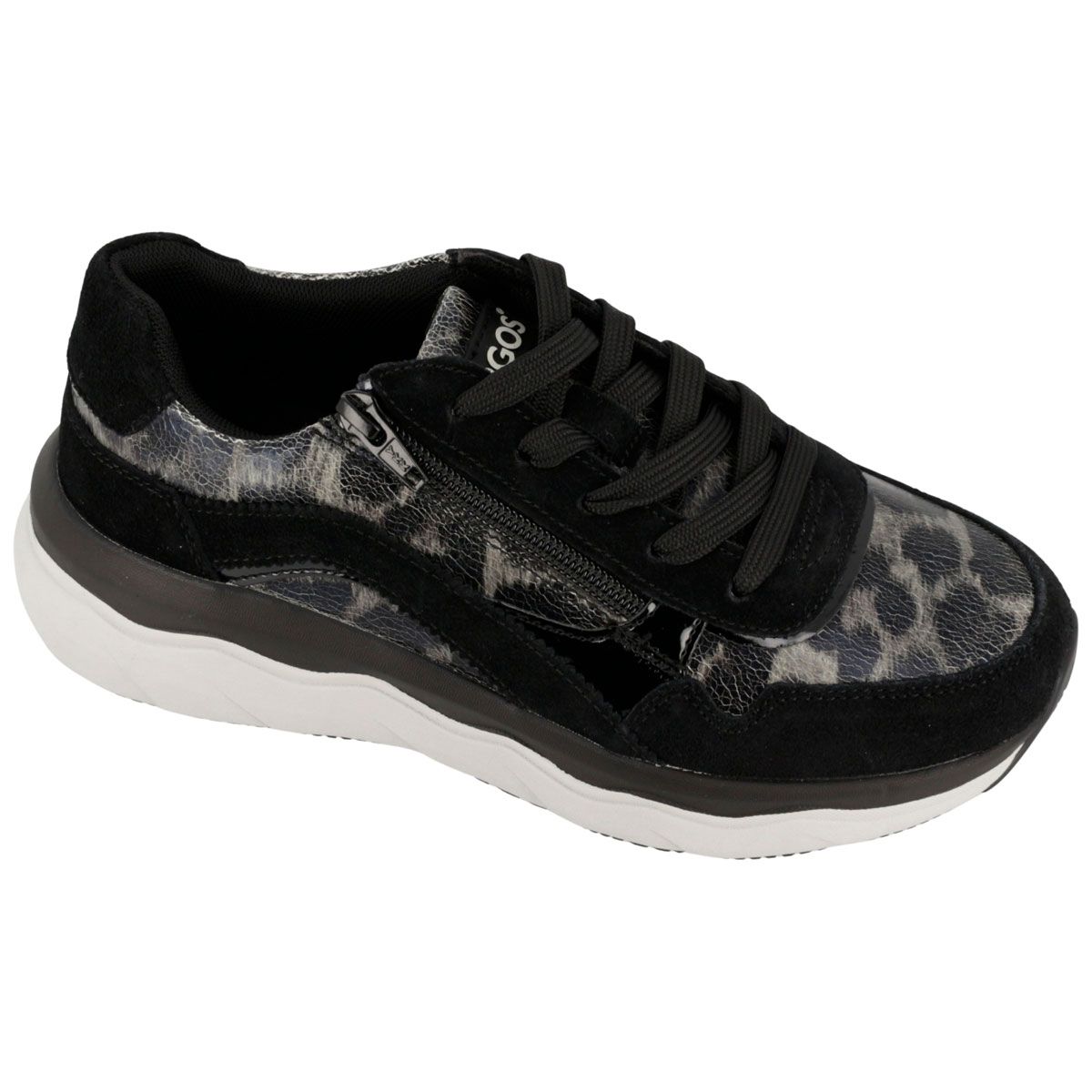 Hergos H4000 - Sneaker grintosa ma senza rinunciare al benessere. Dotato di plantare estraibile.