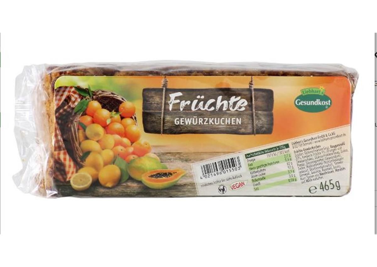 Liebhart Früchte-Gewürzkuchen