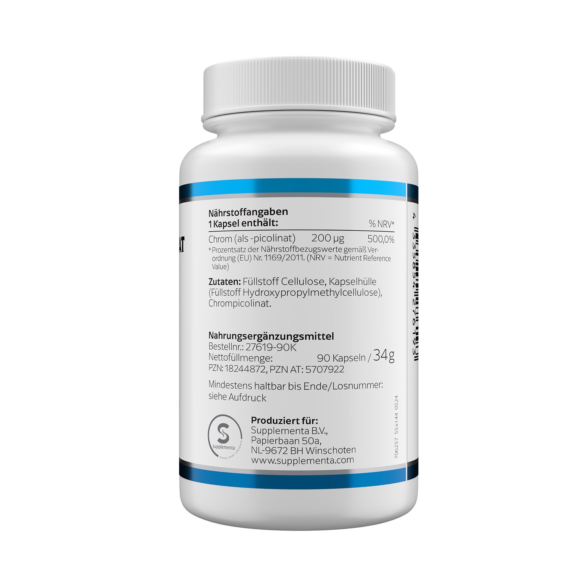Klean Labs Chrompicolinat 200 mcg