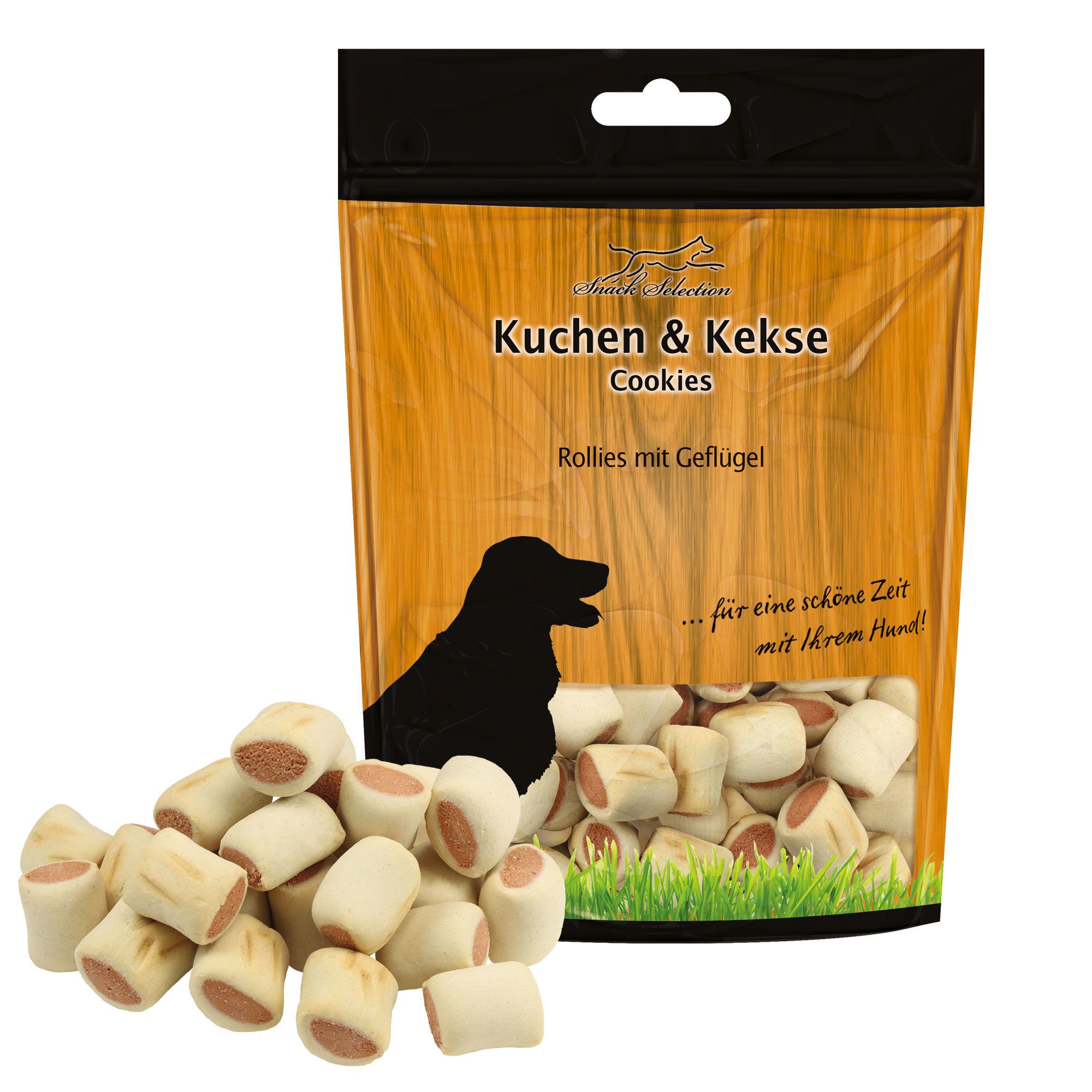 Schecker Hundekekse - Rollies mit Geflügel 3 kg Futter