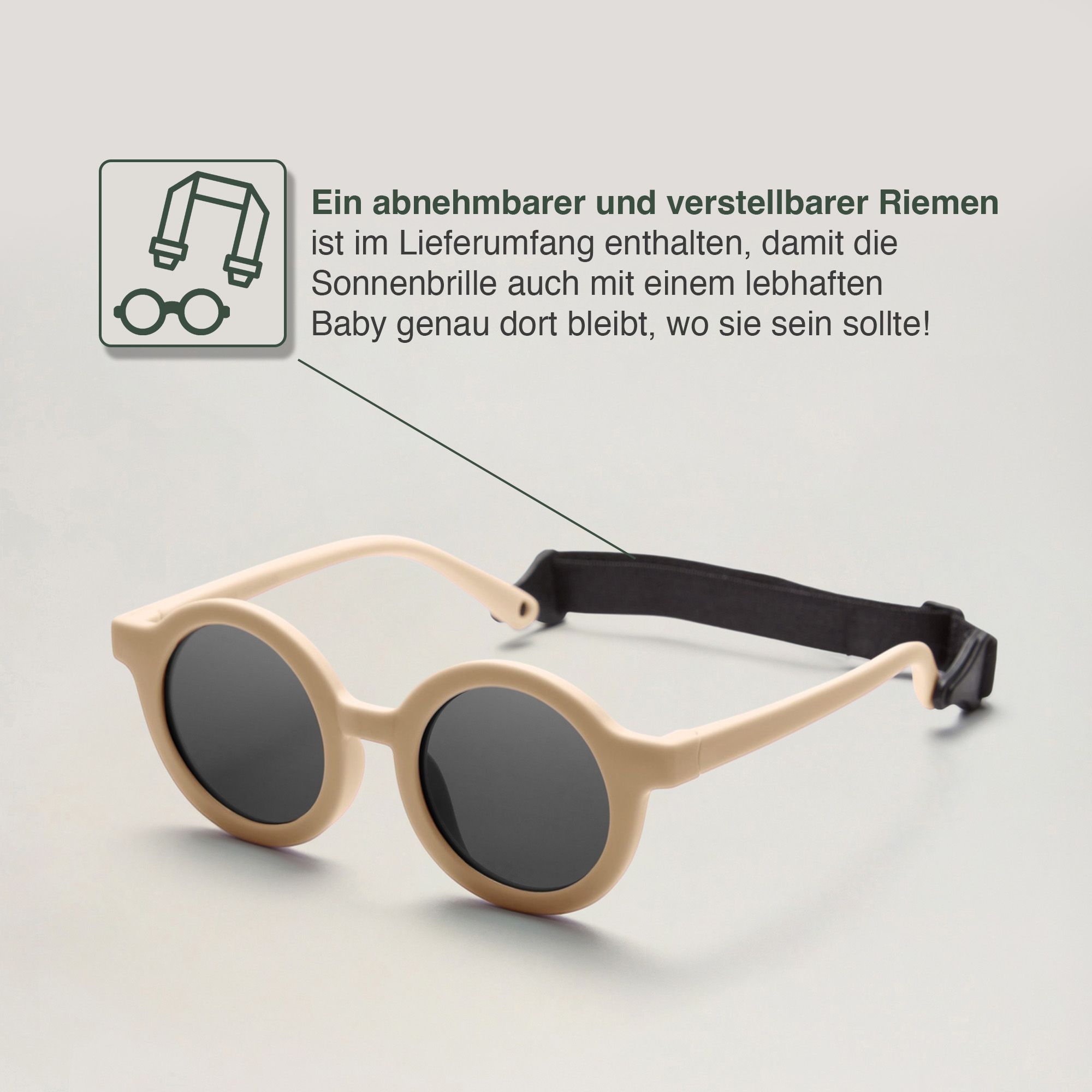 BabyMocs Biegsame Kinder Sonnenbrille