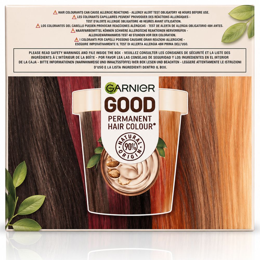 Garnier - Good Nachfüllset für permanente Haarfarbe 1 Pc