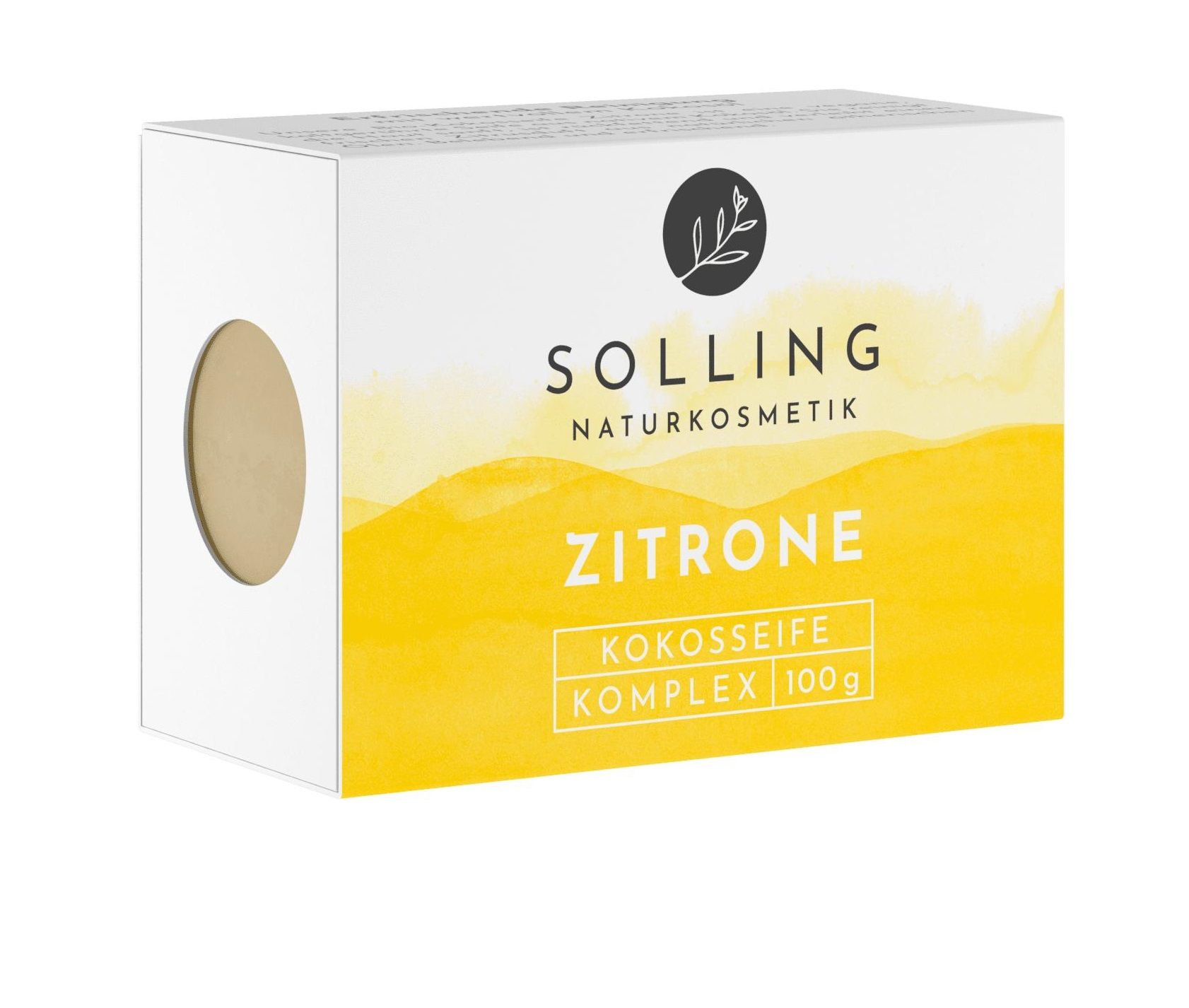 Solling Naturkosmetik Zitrone Kokosseife