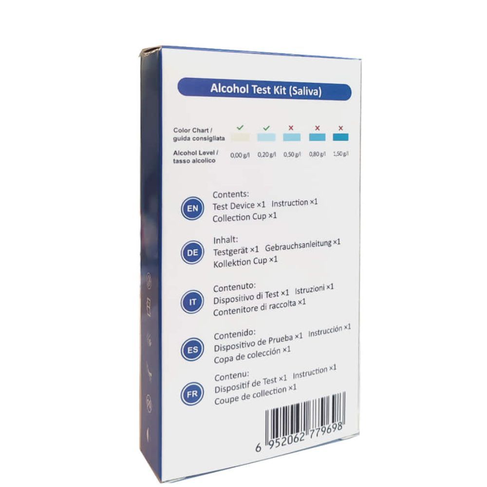 We Test Alkoholtest Speicheltest-Kit