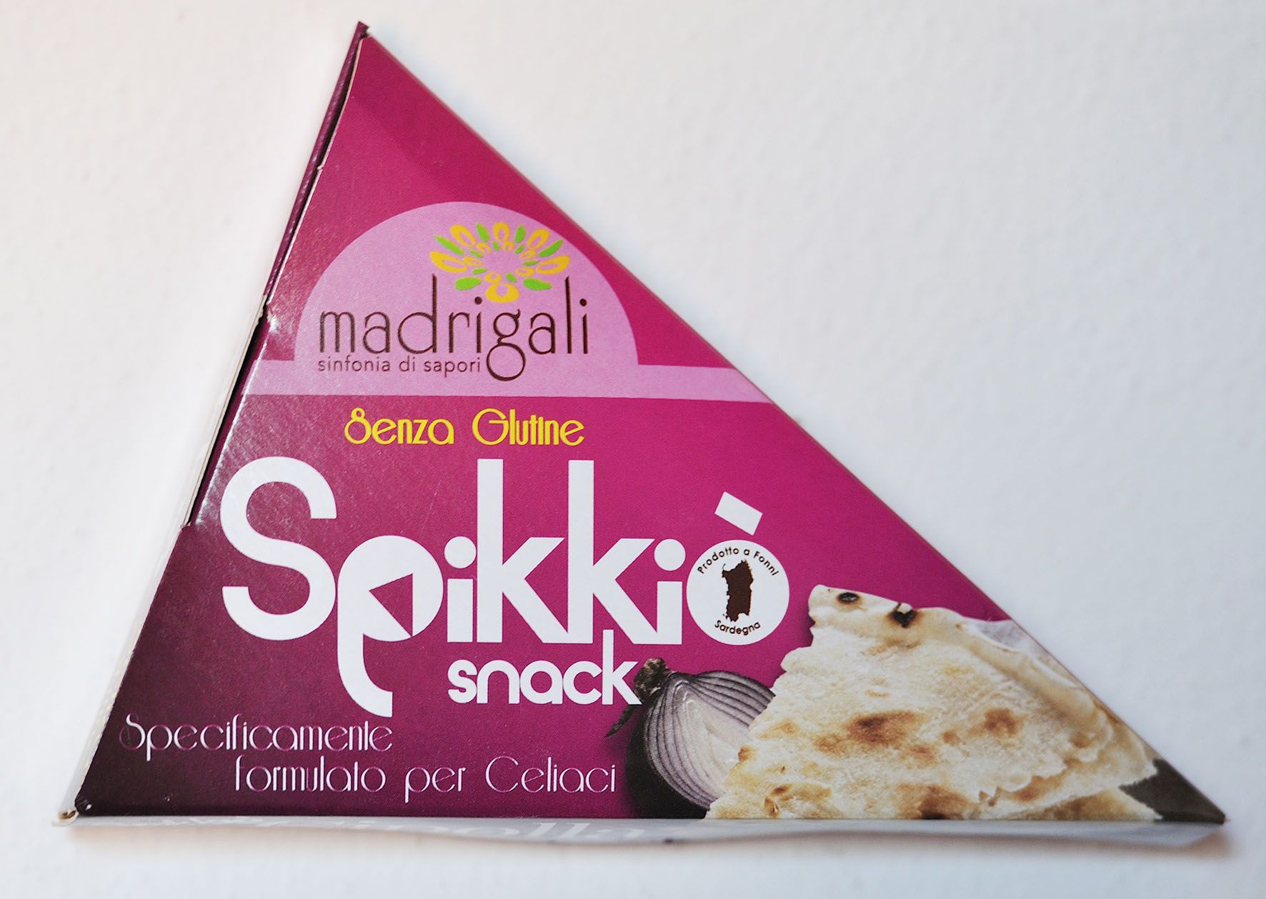 Spikkiò Cipolla Snack Senza Glutine - Madrigali