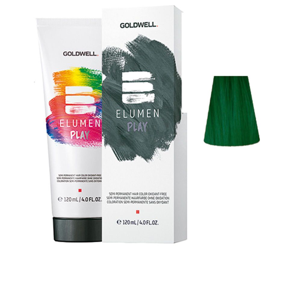 ELUMEN PLAY semipermanente Haarfarbe oxidationsmittelfrei grün 120 ml