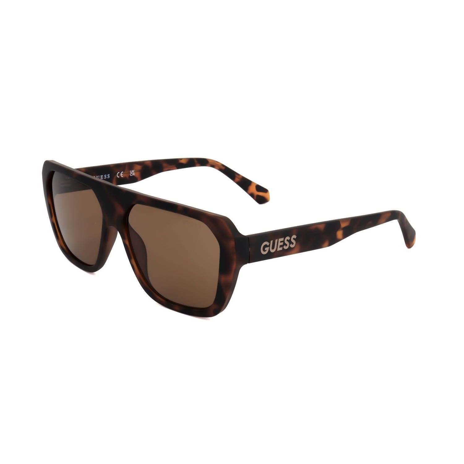 Guess Factory occhiali da sole uomo GF5109 mottled brown