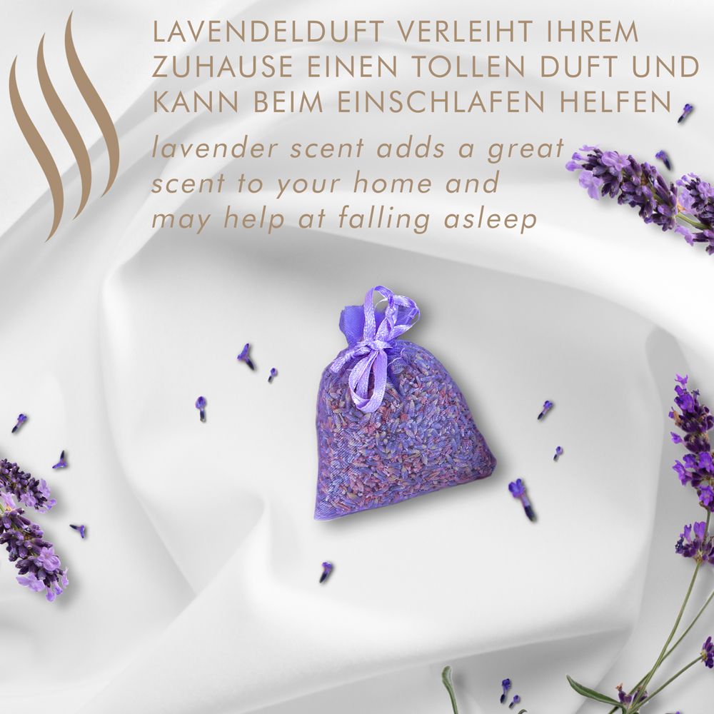 Quertee 10 Lavendelsäckchen Duftsäckchen