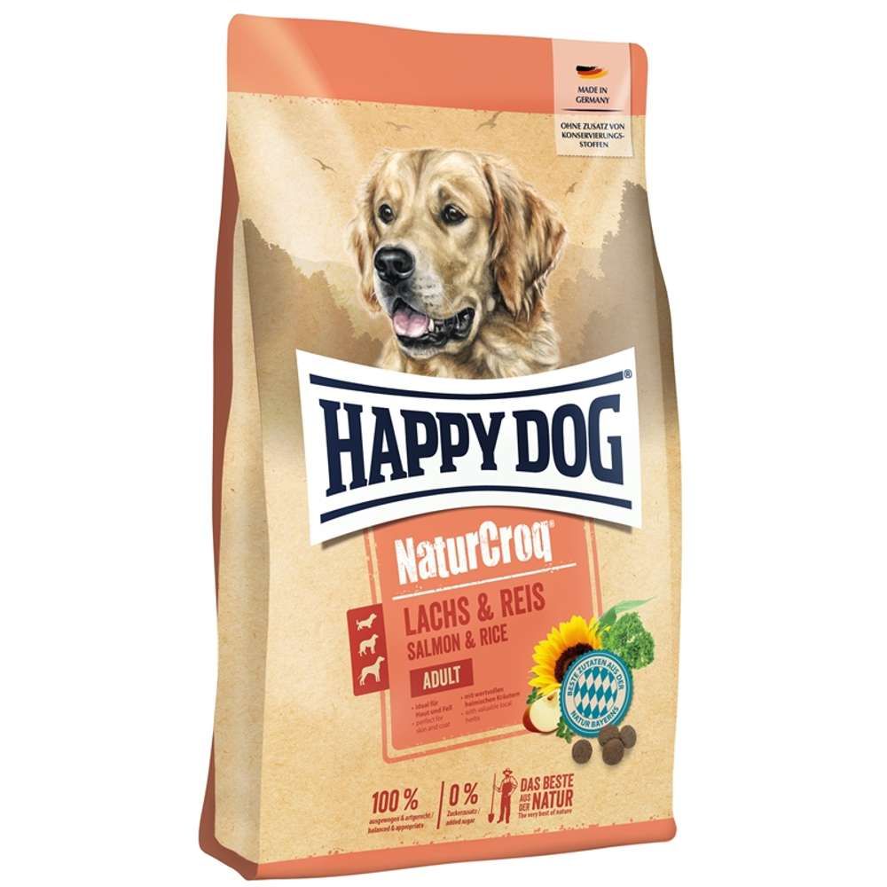 Happy Dog - NaturCroq Lachs & Reis 4 kg