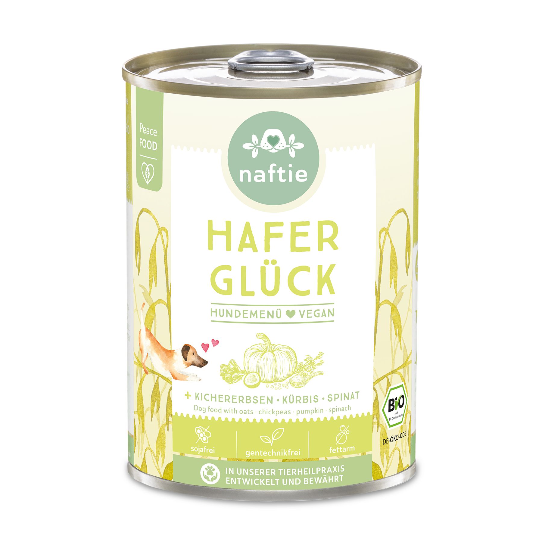 naftie Bio Hafer Glück 12x400 g Dose