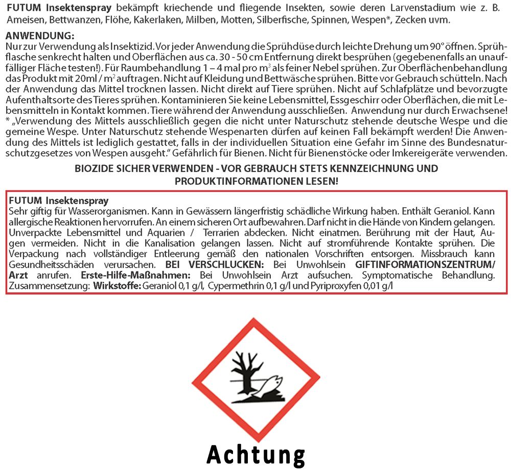 FUTUM Universal Insektenspray