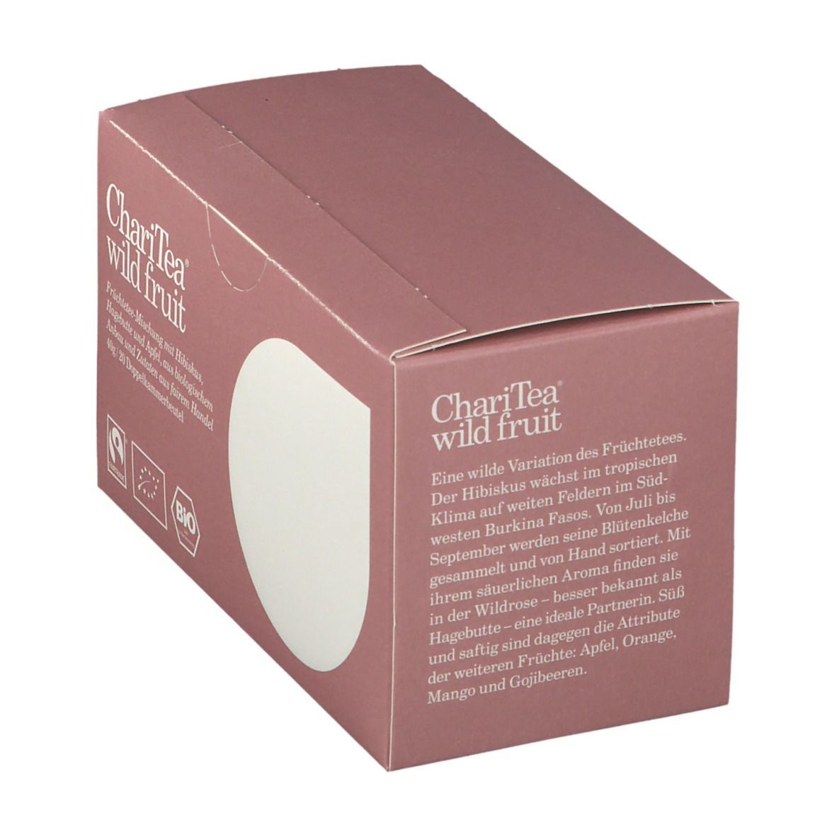 Charitea Wild Fruit 20 St Filterbeutel