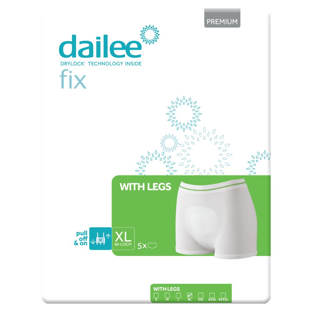 Dailee Fix Fixierhosen für Inkontinenzeinlagen 5 St