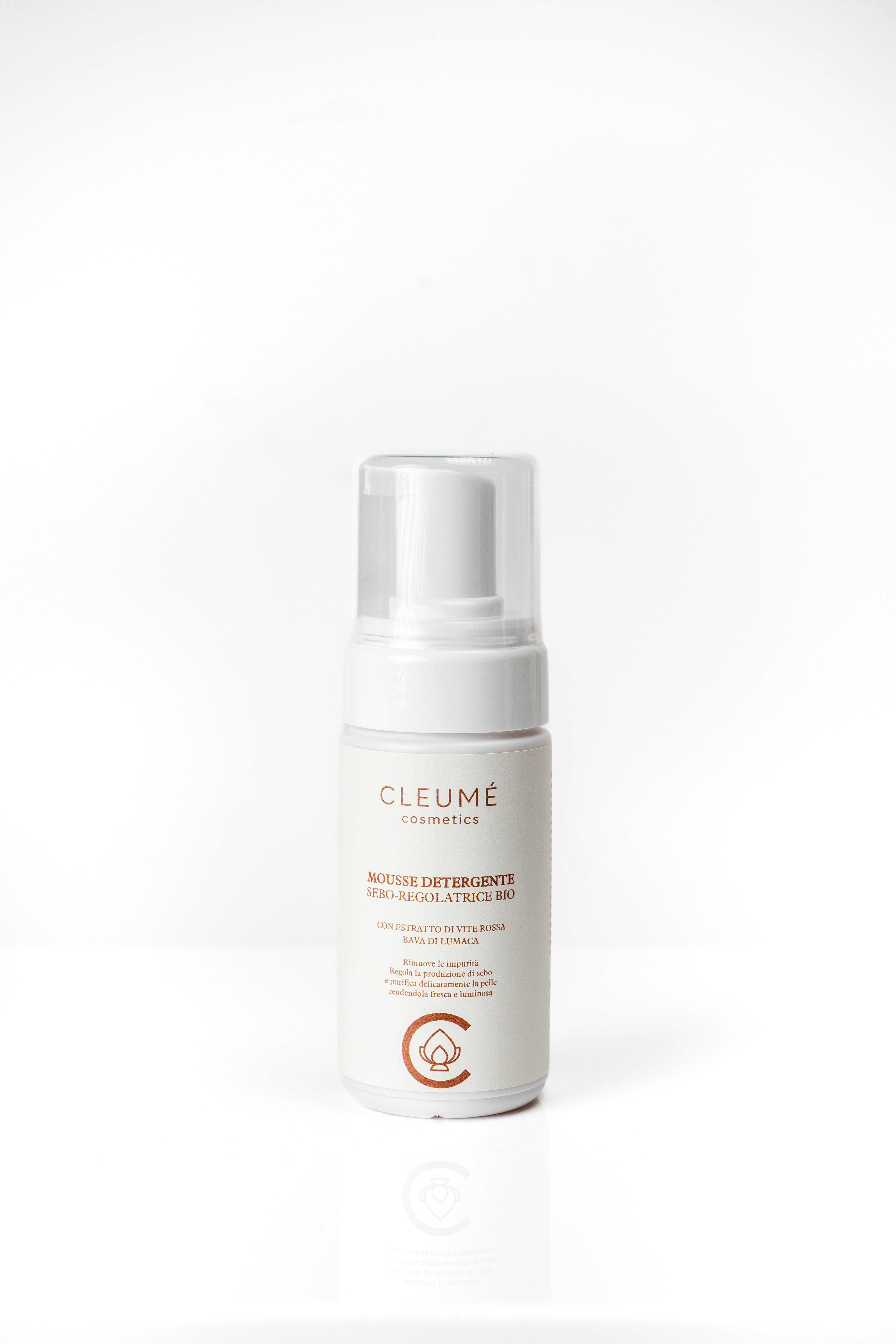 CLEUMÉ COSMETICS Mousse Detergente Sebo Regolatrice Bava di Lumaca