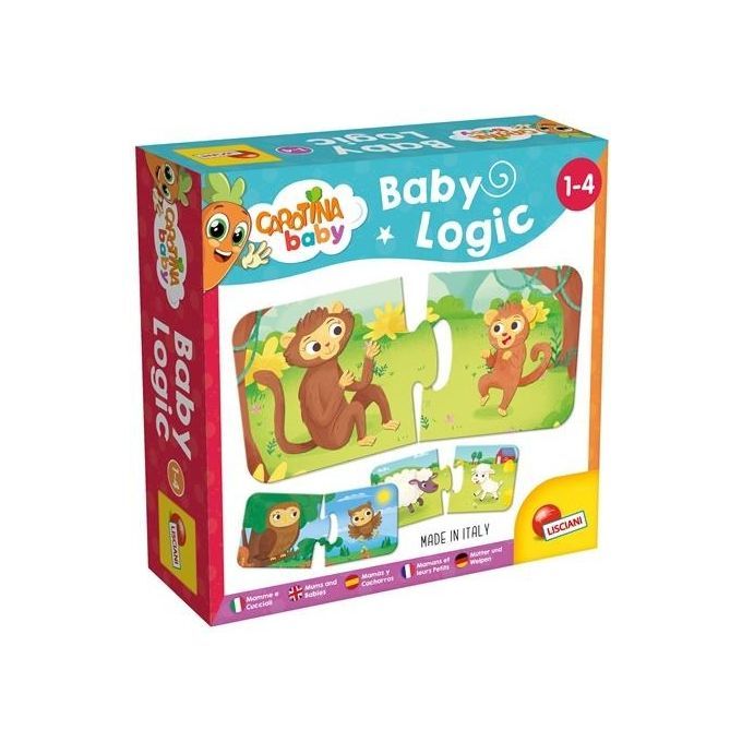 Lisciani Carotina baby logic mamme e cuccioli