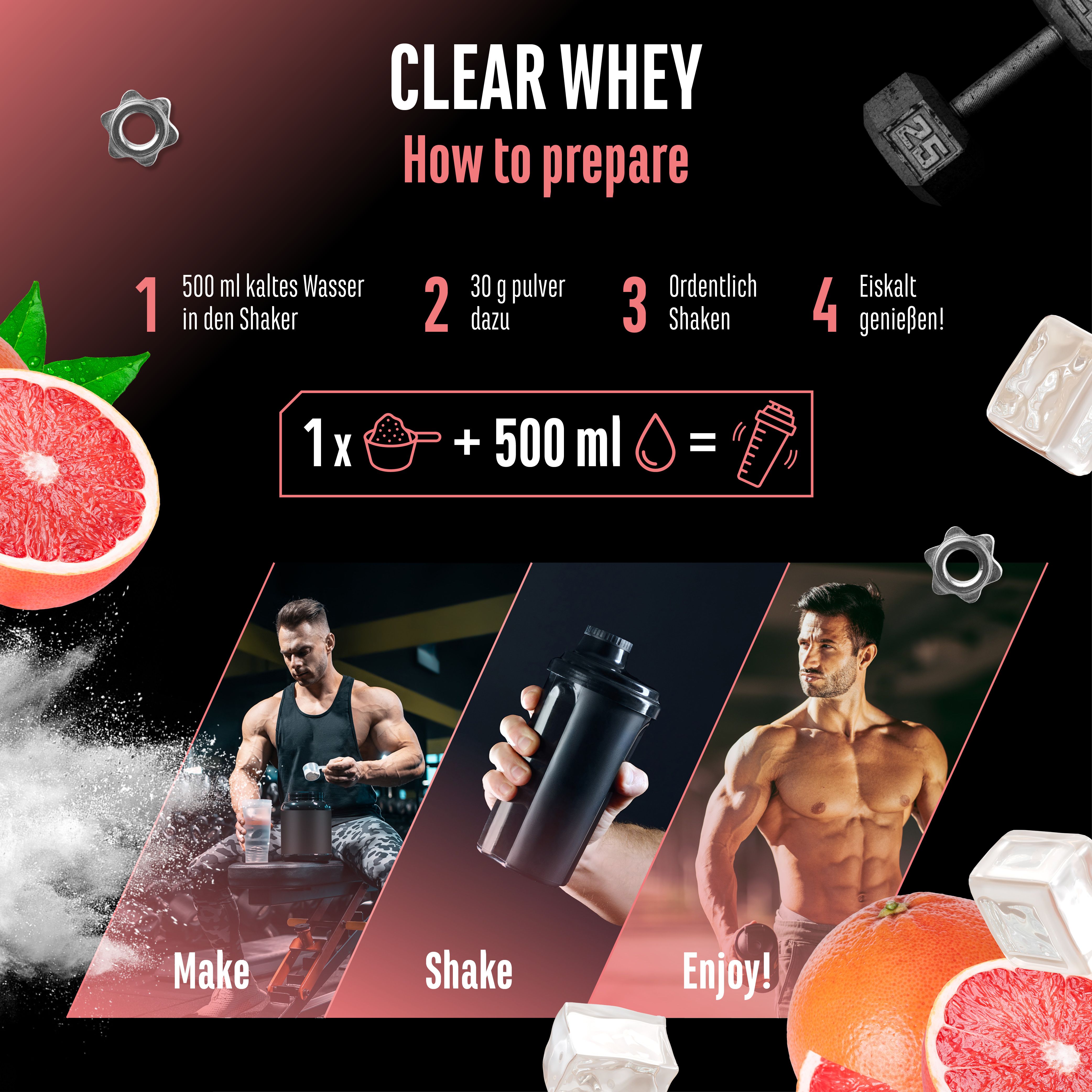 GEN Clear Whey Protein Isolat