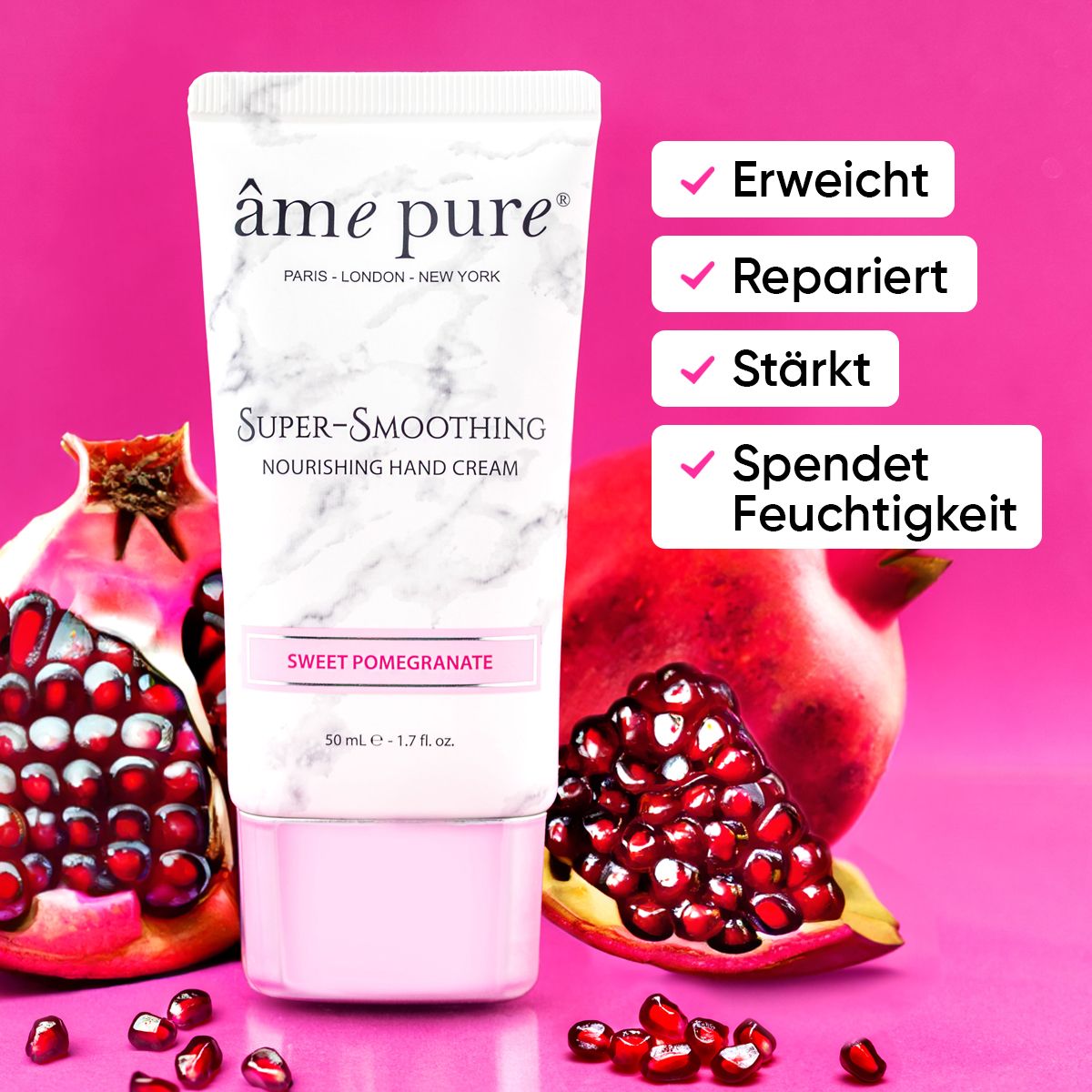 âme pure Super-Smoothing Handcreme 3Stk.