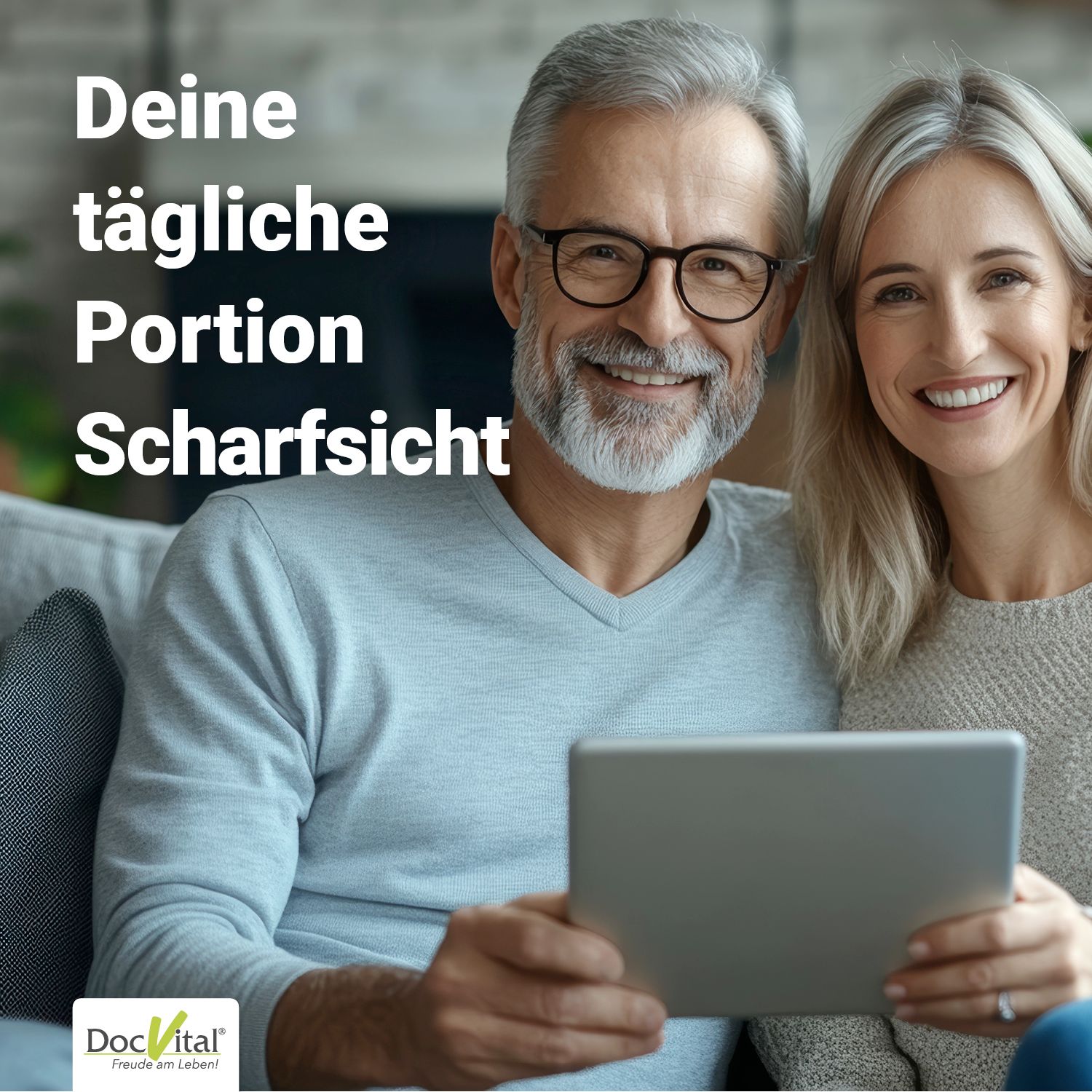 Augenvitamine Lutein Zeaxanthin Vitamin A - Augenstark Vital Komplex hochdosiert DocVital®