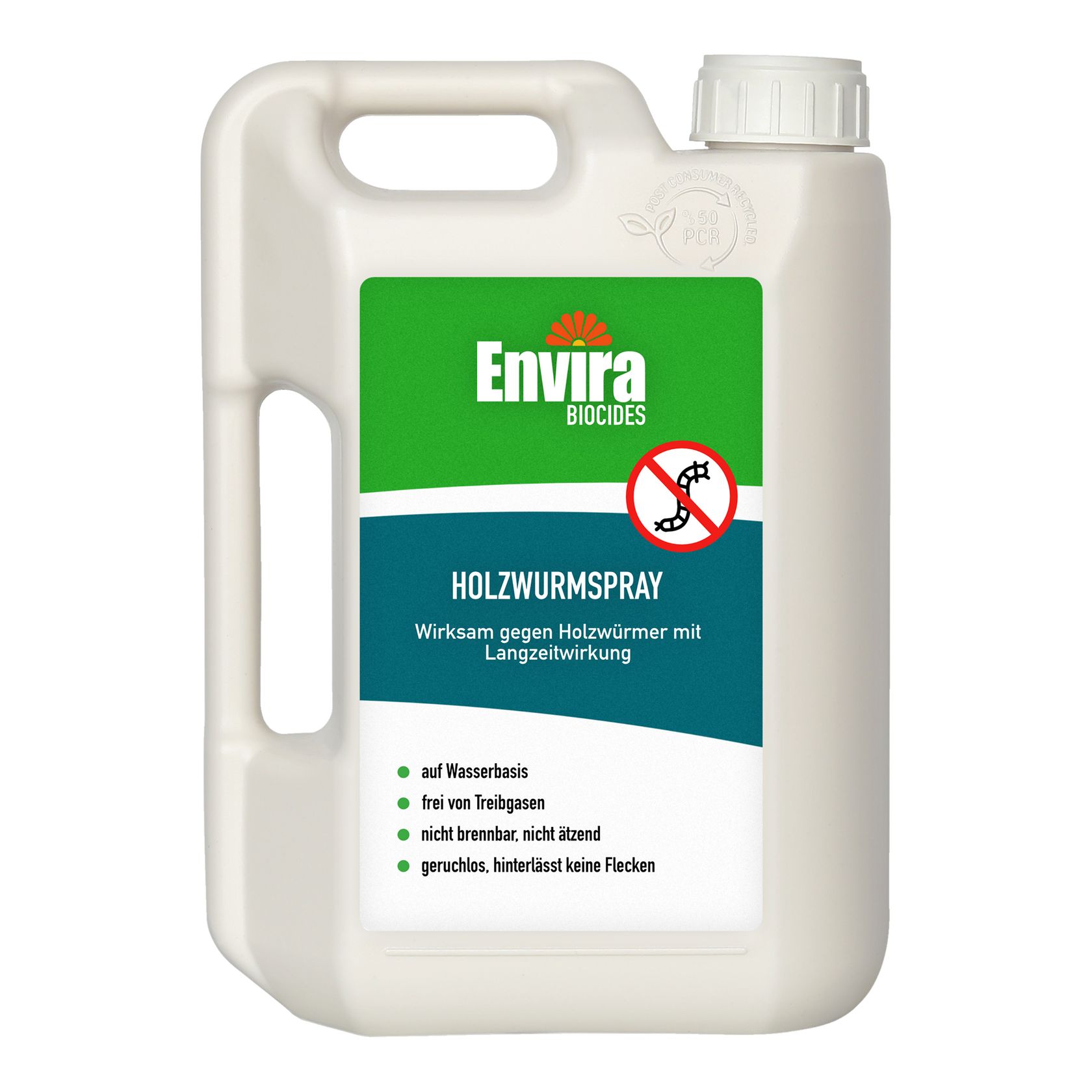 Envira Holzwurmspray im Nachfüllpack 5 l Spray