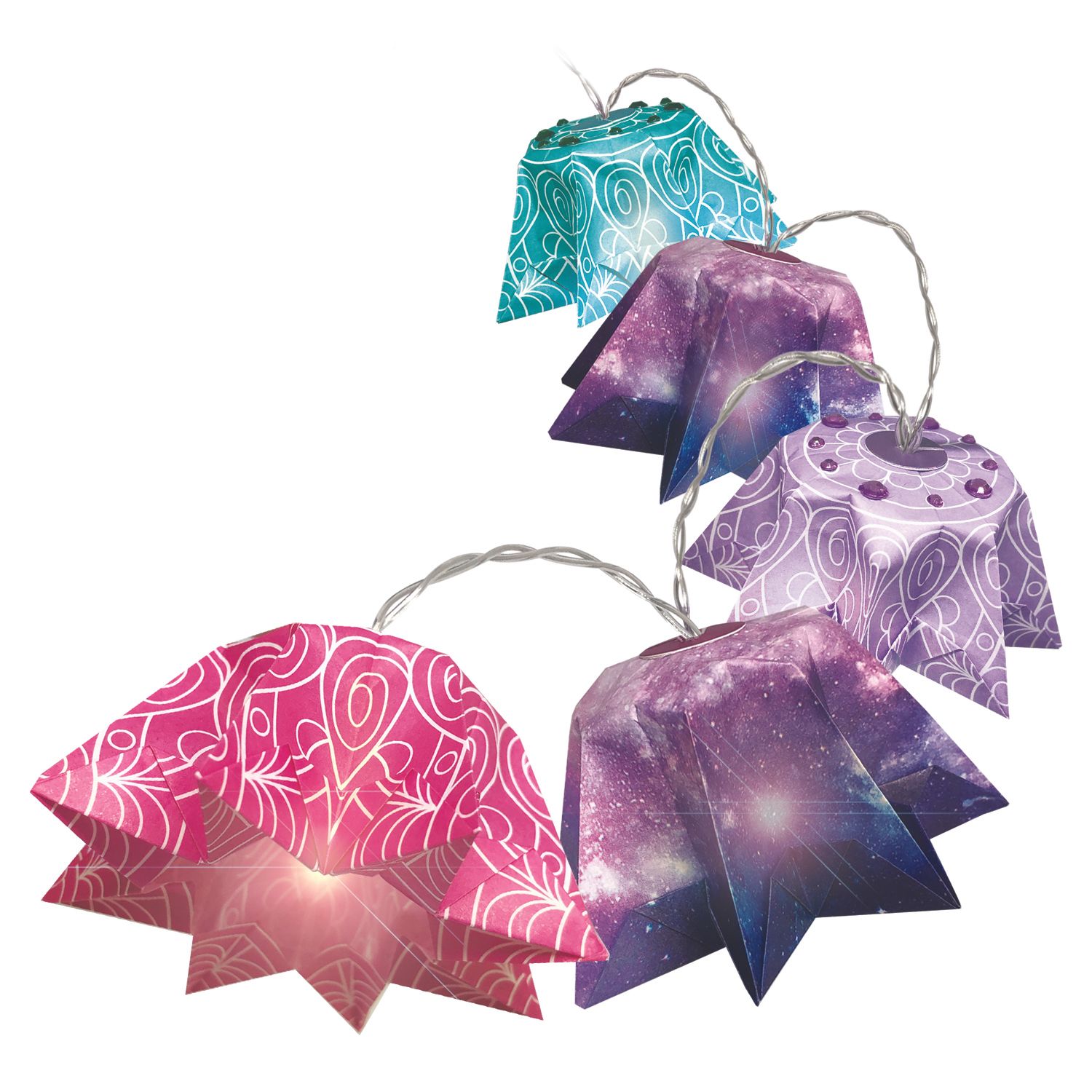 Nebulous Stars Origami Laterne