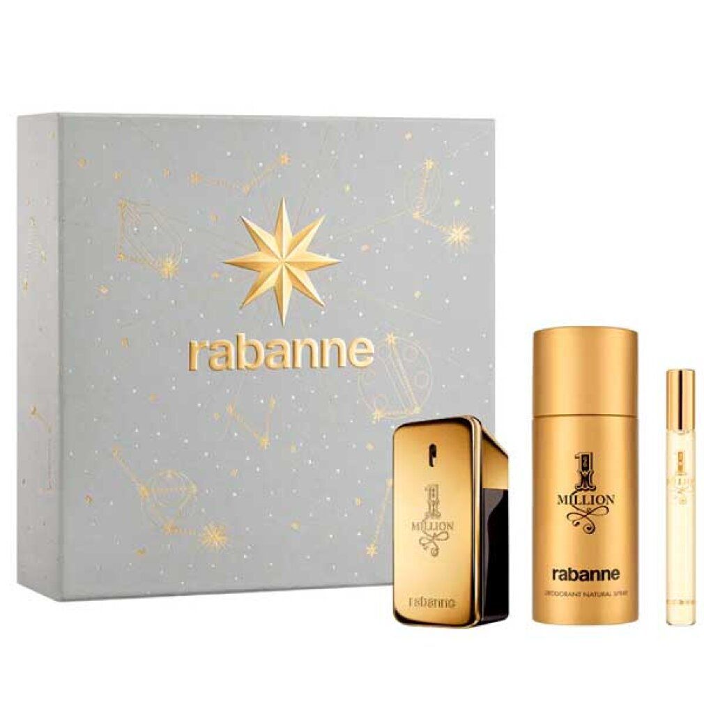 Paco Rabanne 1 Million Edt. Packung mit  und Geschenk