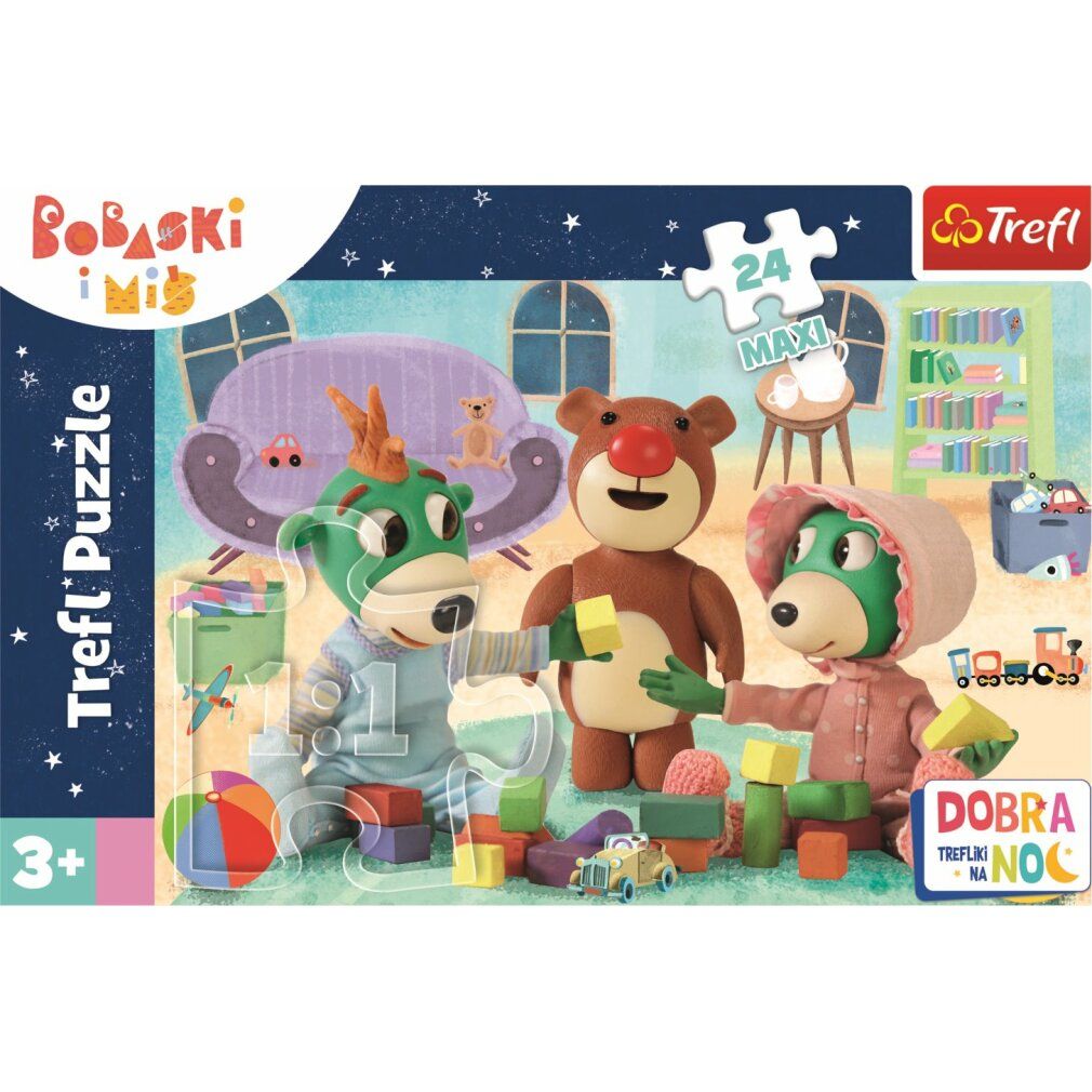 Puzzle Gute Nacht, Treflici: Bedtime Games maxi 24 Stück