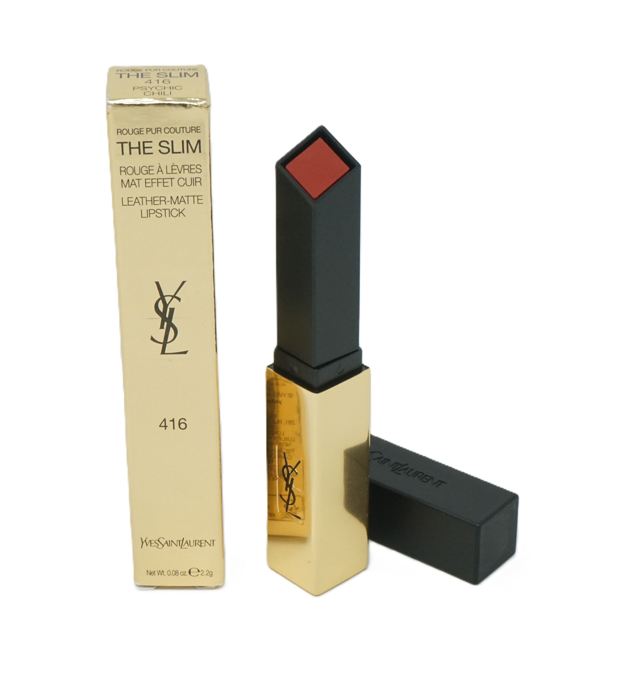YSL ROUGE PUR COUTURE SLIM 416 - Rossetto per contorni perfetti
