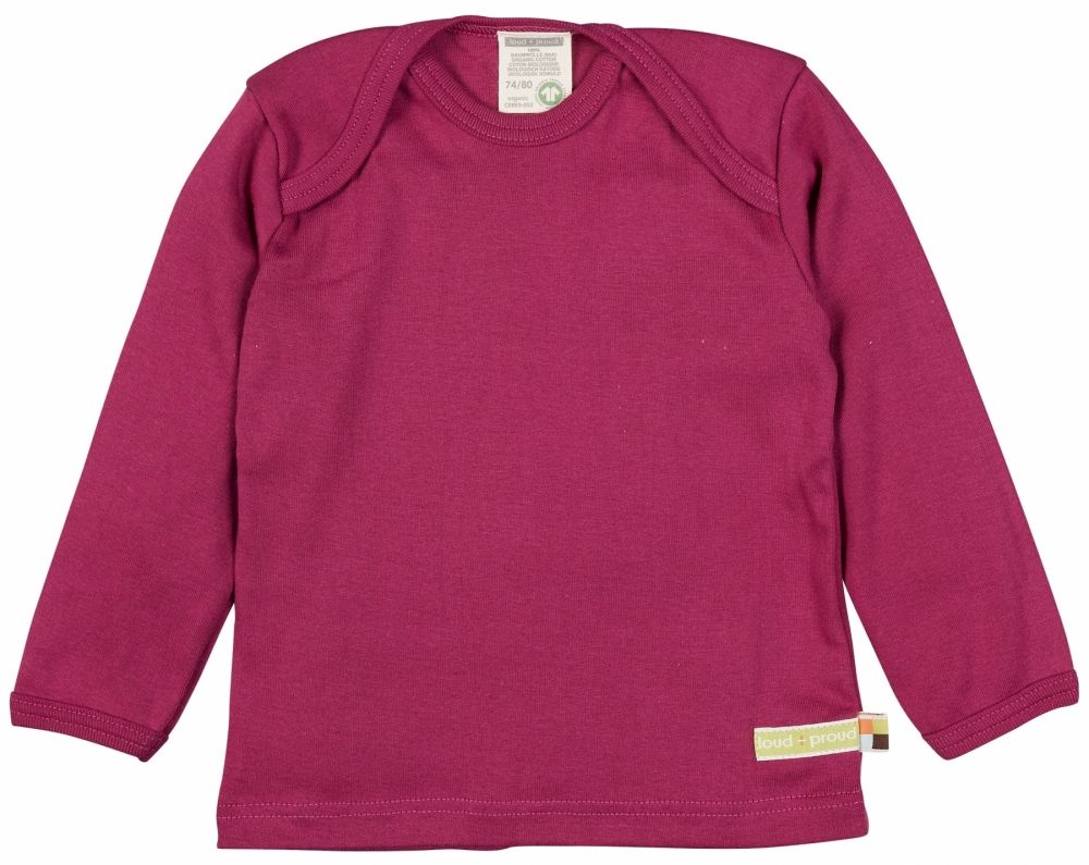 loud + proud Shirt Einfarbig