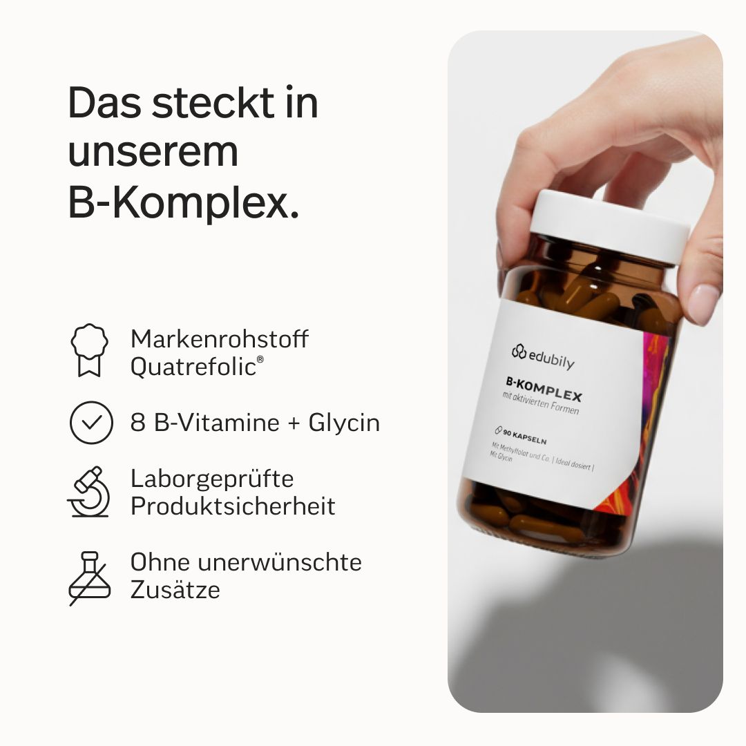 edubily® Vitamin B Komplex Kapseln