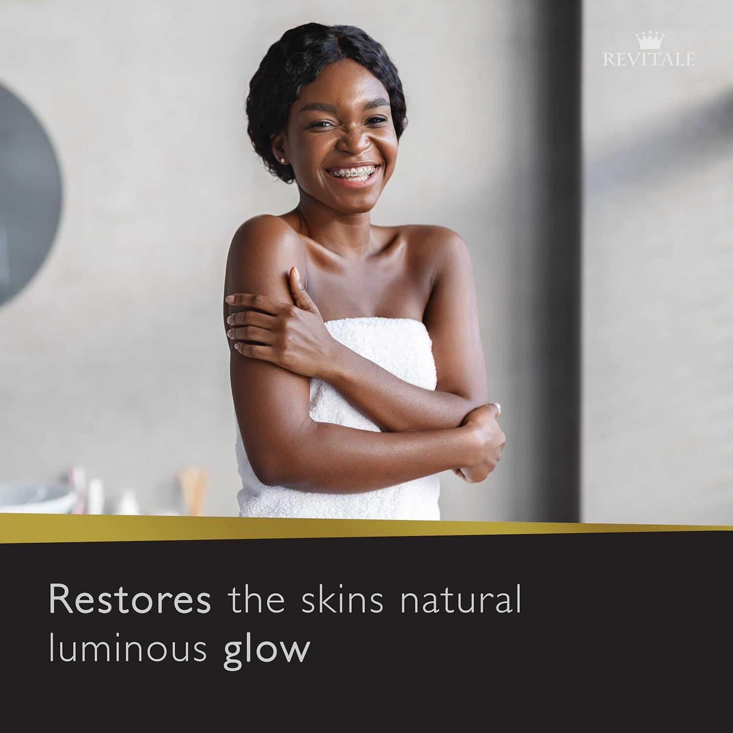 Revitale African Black Naturhafer Peeling Seife