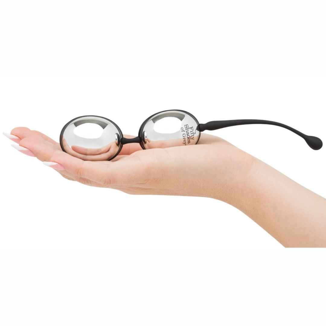 Liebeskugeln „Inner Goddess Silver Jiggle Balls“ | Fifty Shades of Grey
