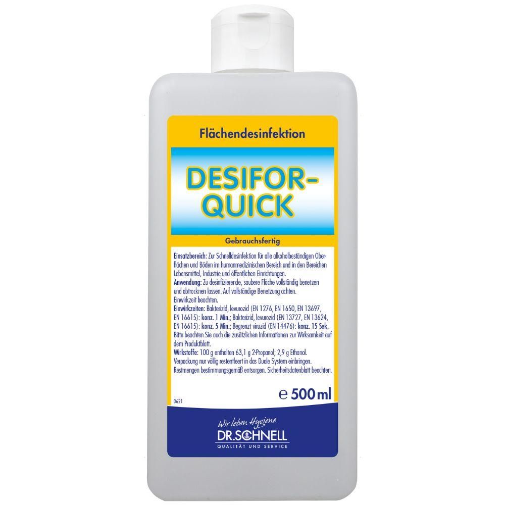 DESIFOR-QUICK  Spenderflasche EURO 500