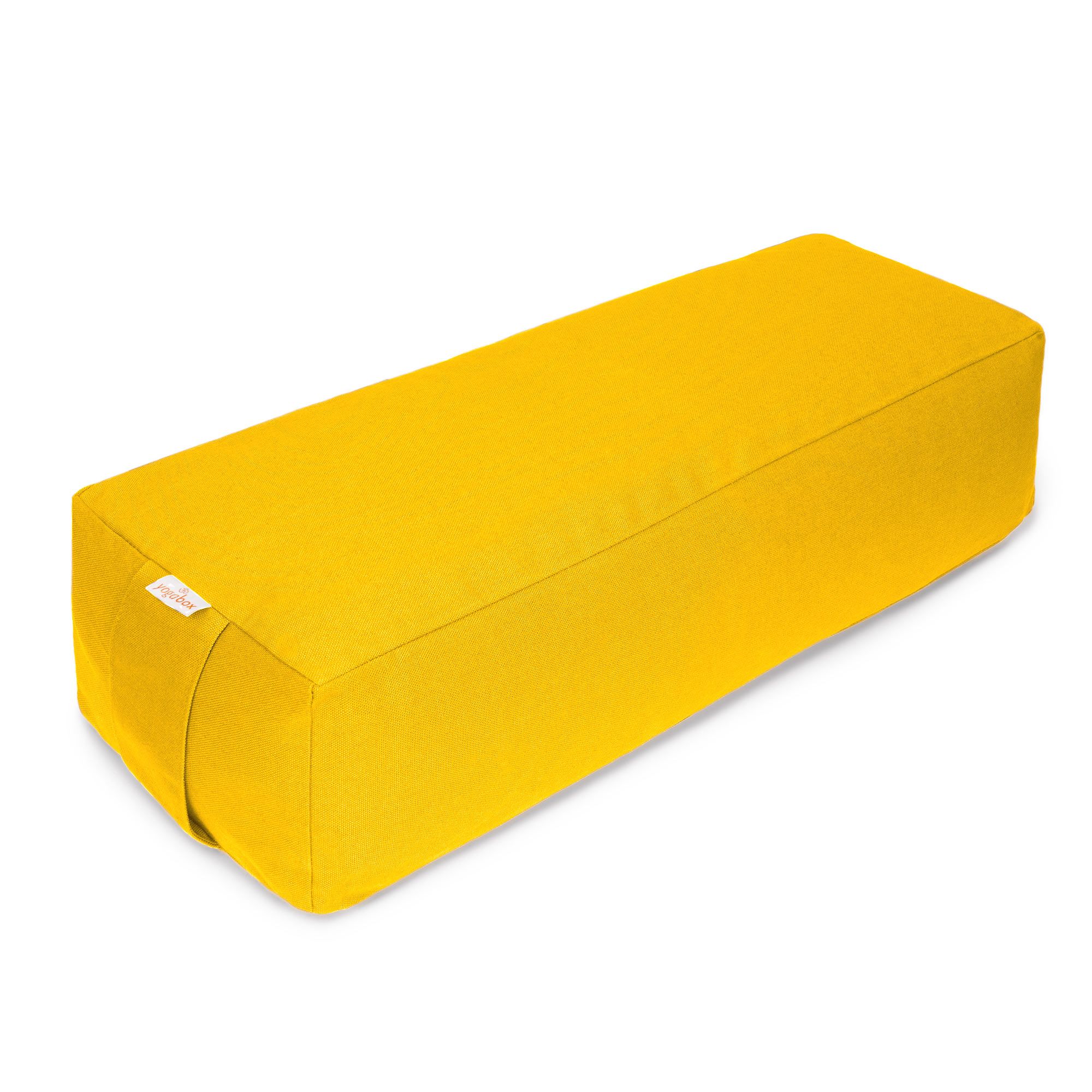 yogabox Yoga und Pilates Rechteckbolster Basic - dotter 60 x 20 14,0 cm 1 St