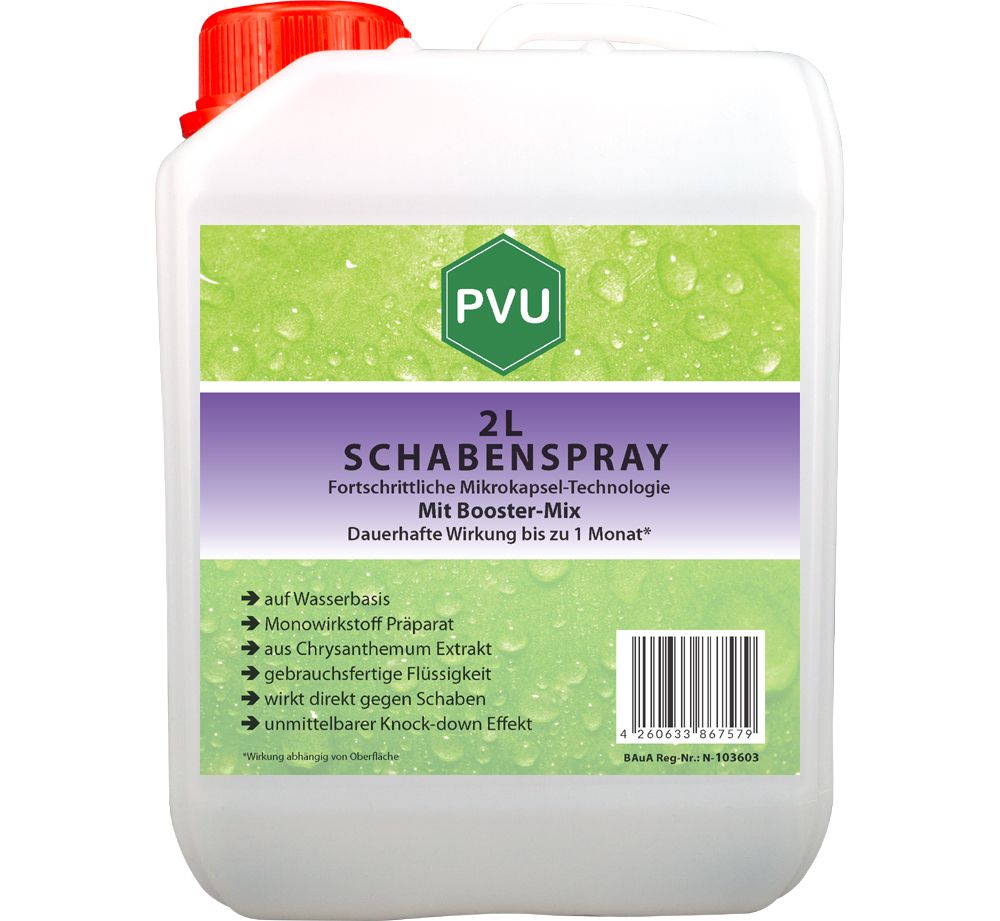 PVU Schabenspray 2 l Spray