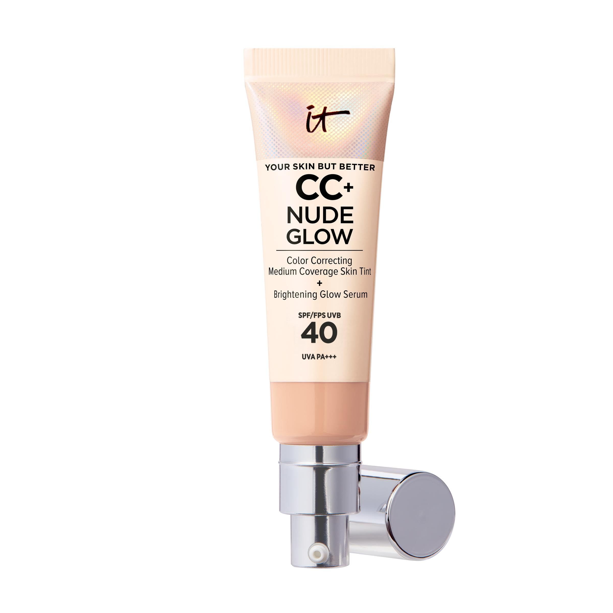 cc+ Hautfarbe glow lightweight foundation + glow serum SPF40 #neutral medium