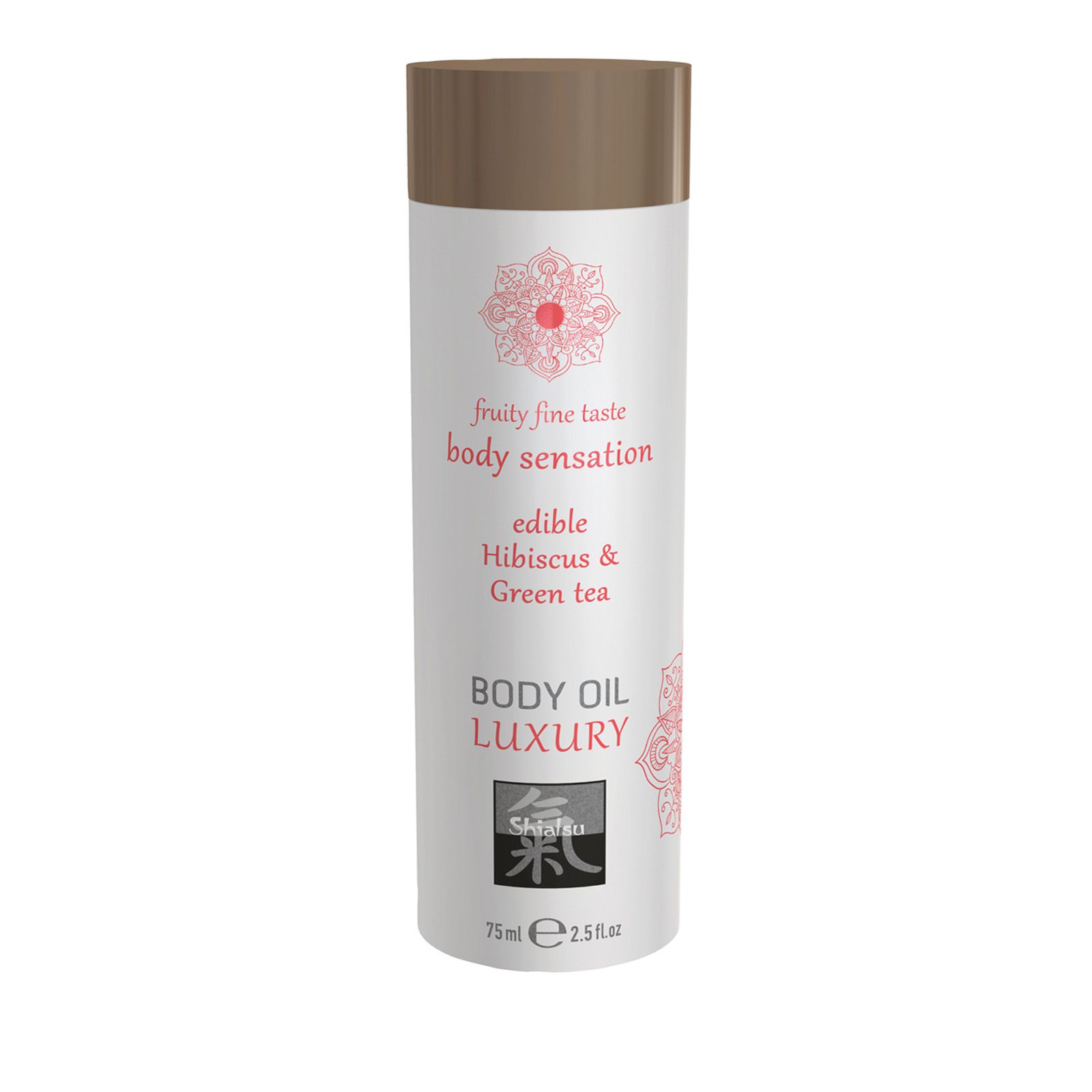 Shiatsu - Körperöl Massageöl mit Aroma Duft Geschmack Grüner Tee und Hibiscus