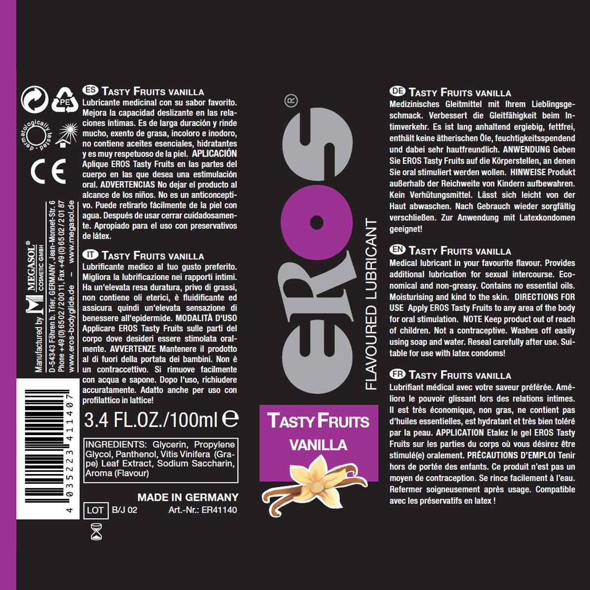 EROS Tasty Fruits *Vanilla*