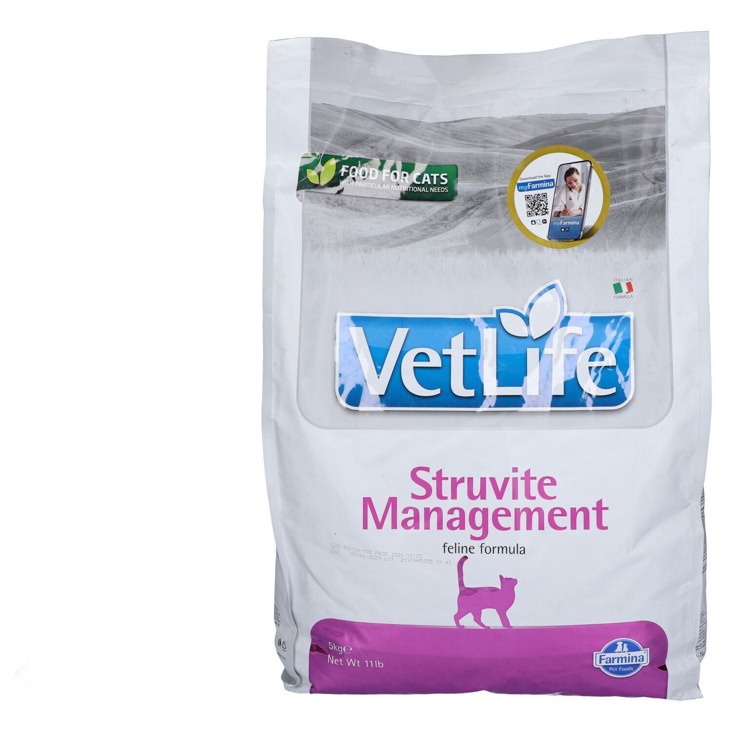 VET Life NAT Diet CAT Struvite 5000 g Pellets