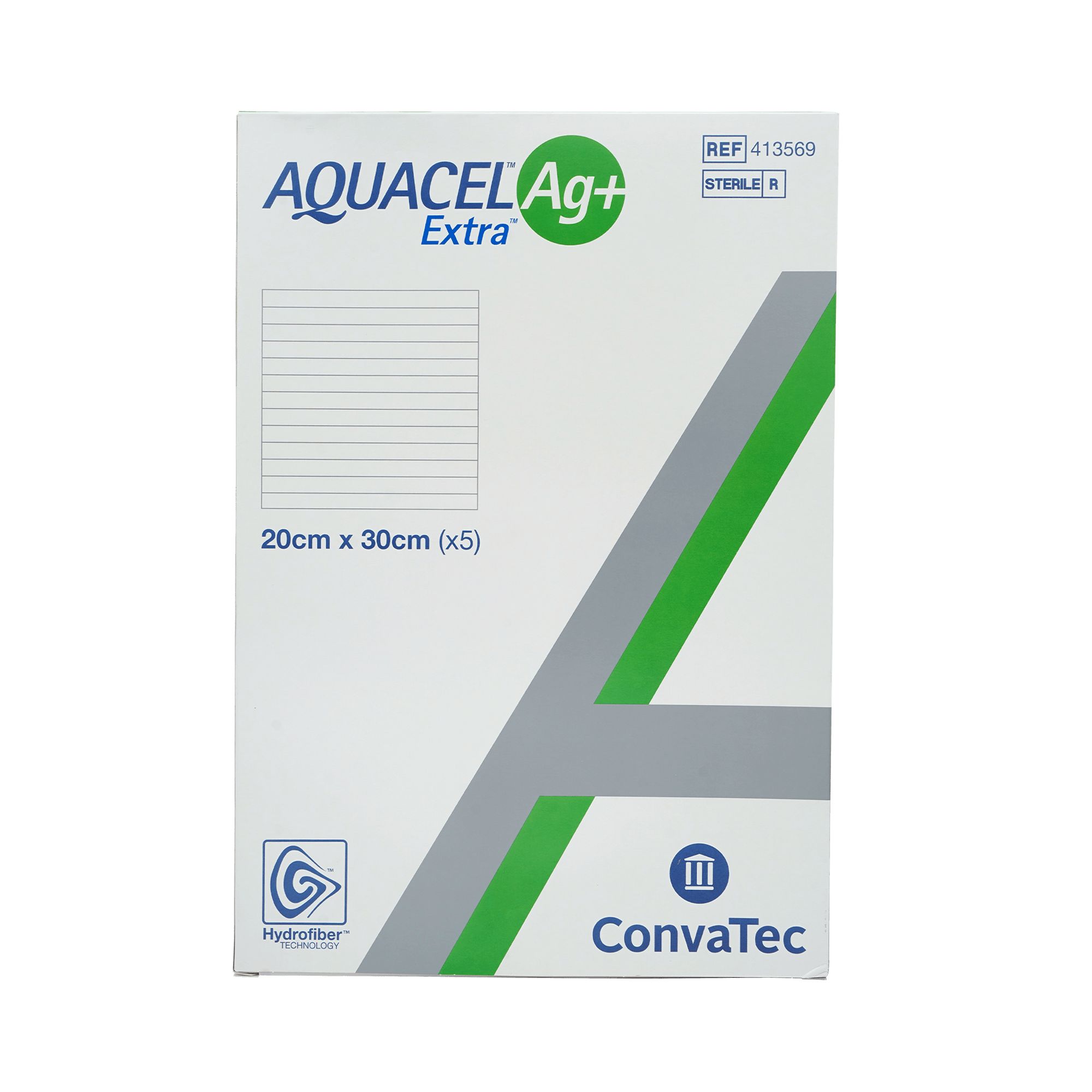 Aquacel Ag+ Extra 20 x 30 cm Kompressen (5 Stk.) - Pzn: 10203833 5 St