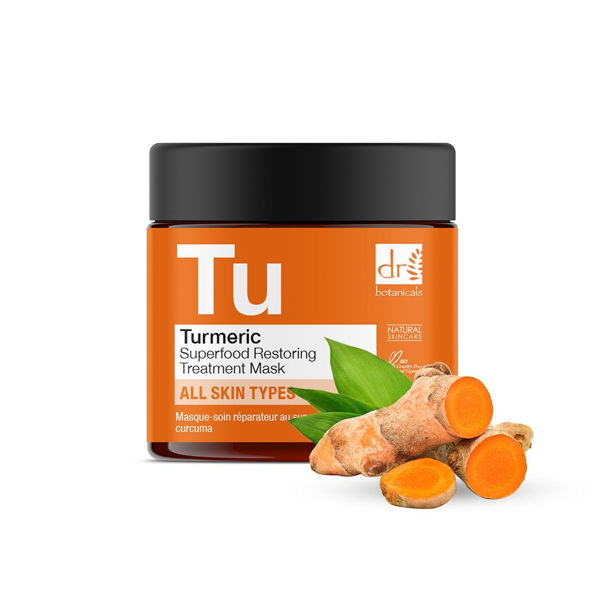 Dr Botanicals Turmeric Superfood Restoring Treatment Mask 60 ml