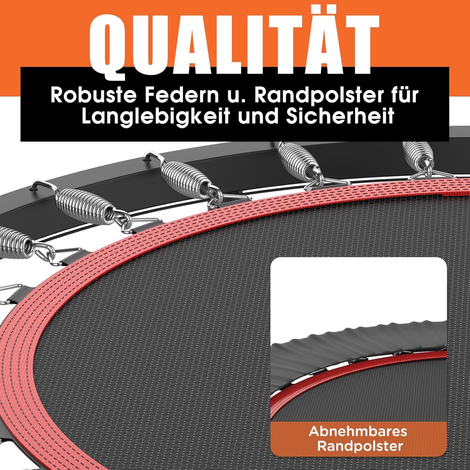 DH FitLife klappbar Fitness Trampolin