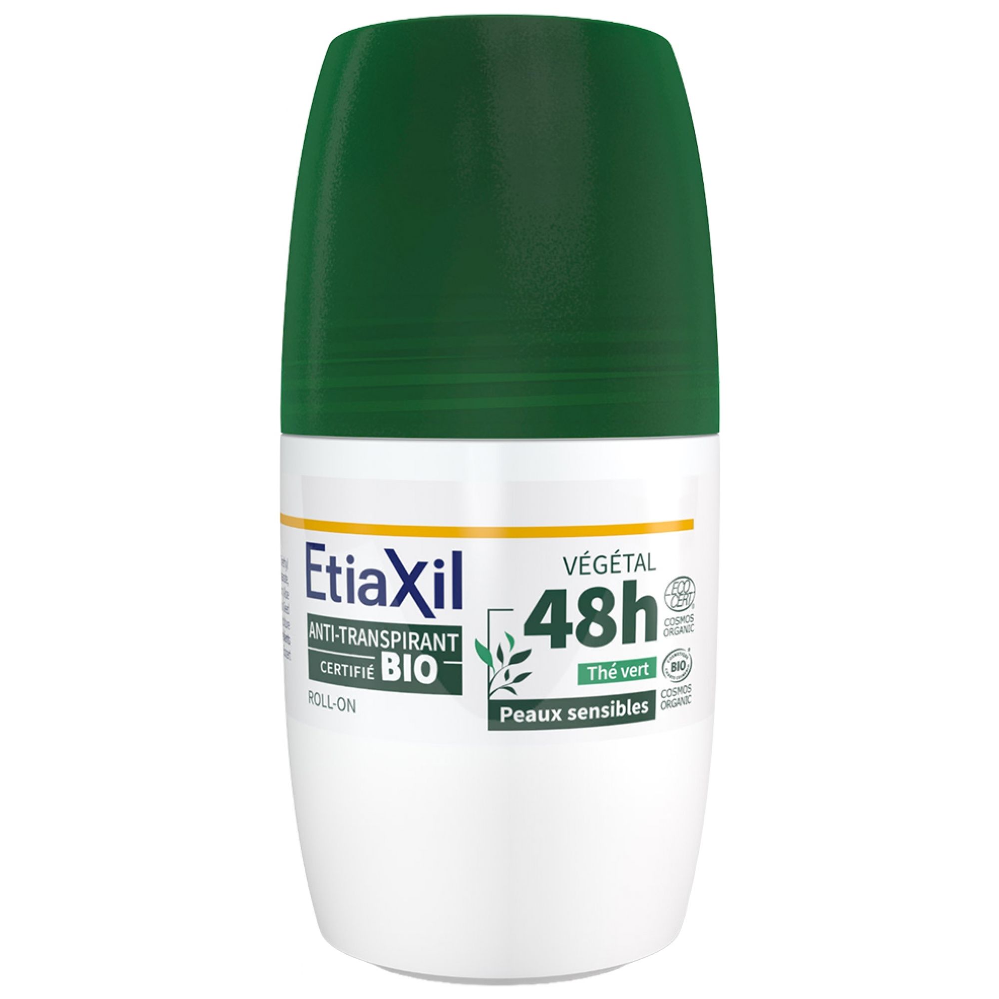Etiaxil Deodorant Anti-Transpirant Vegetal 48H Grüntee Bio 9,5x5x5 cm