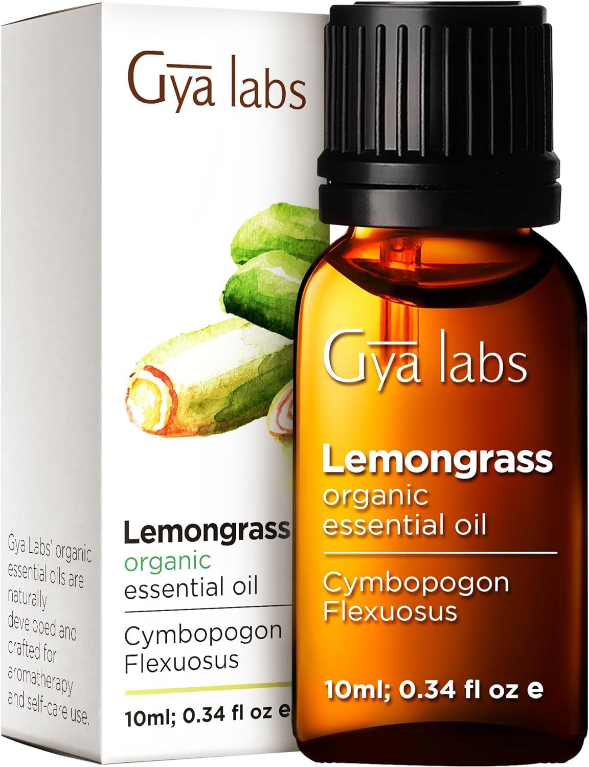 Gya Labs Ätherisches Bio-Zitronengrasöl