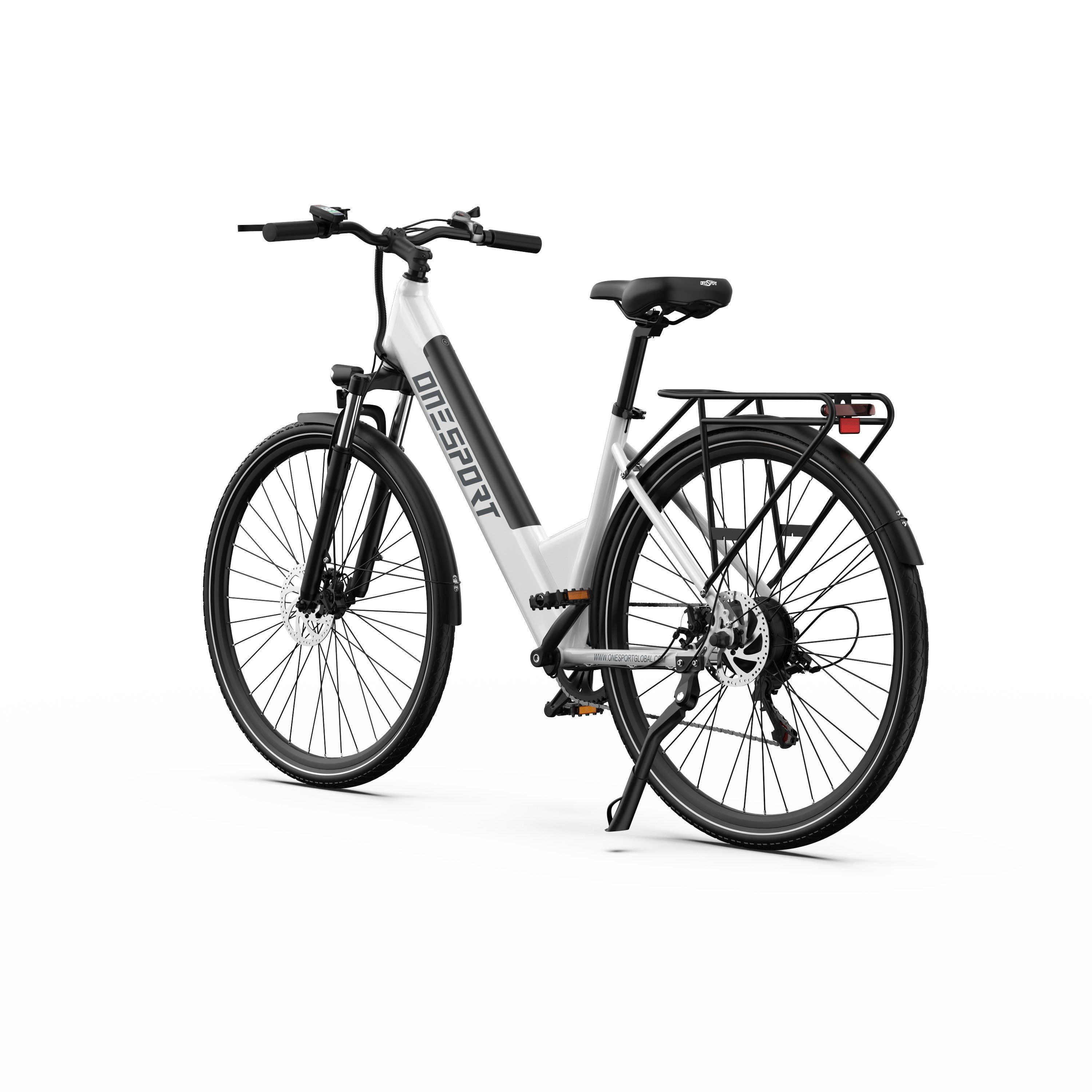 ONESPORT OT12 27,5" City-E-Bike, 36V 13Ah Akku, App-Unterstützung