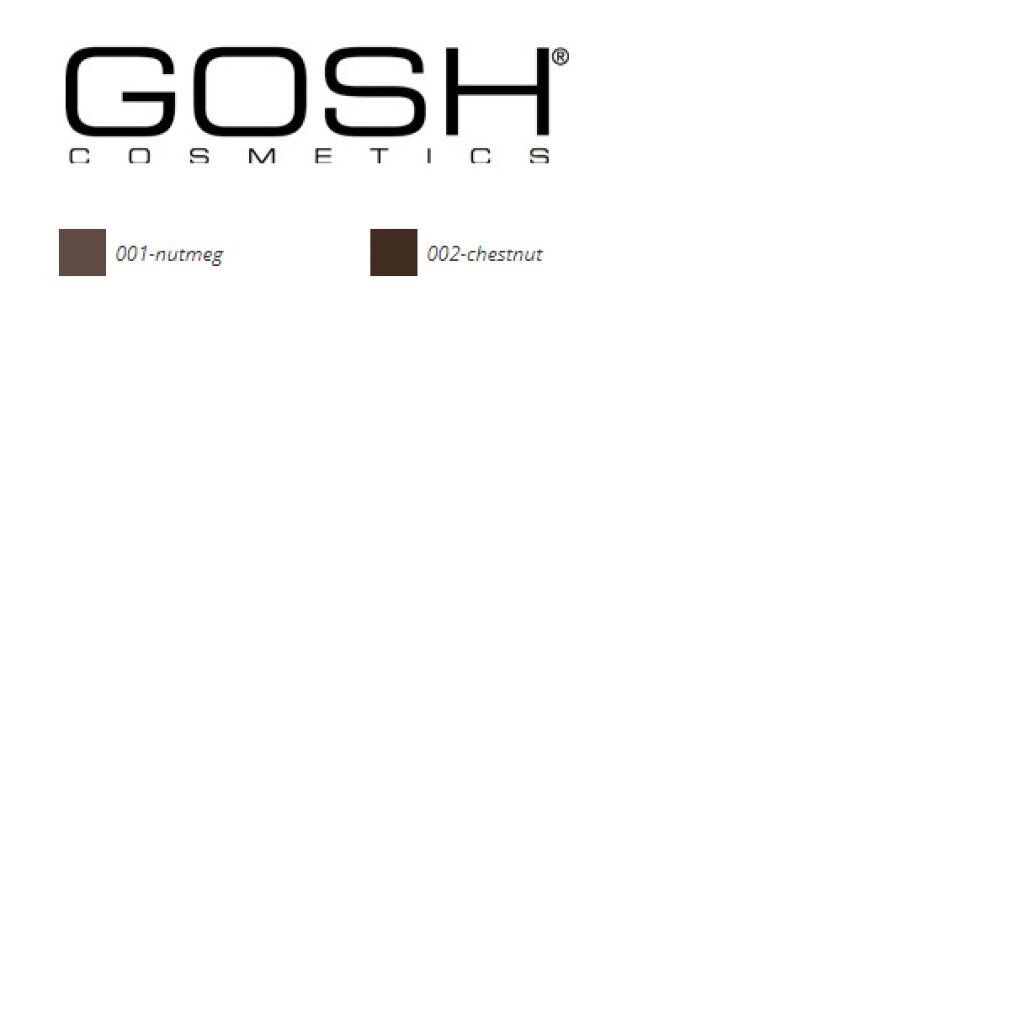 Gosh Brow Sculpting Fibre Gel 001 Nutmeg