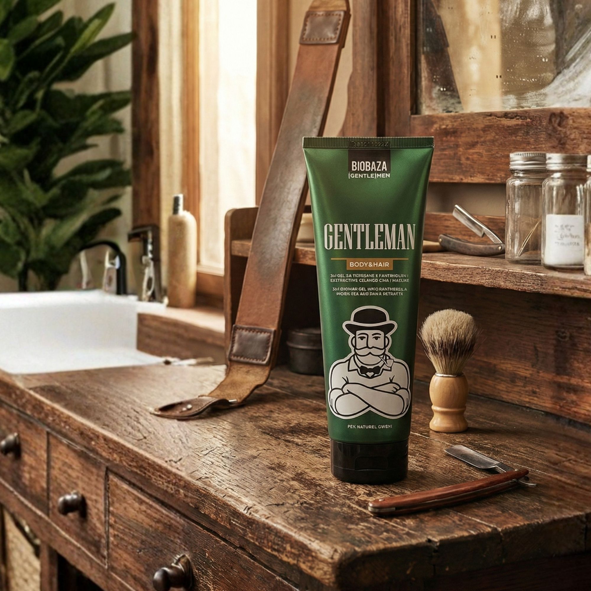 Biobaza Gentleman 2in1 Duschgel für Körper & Haare