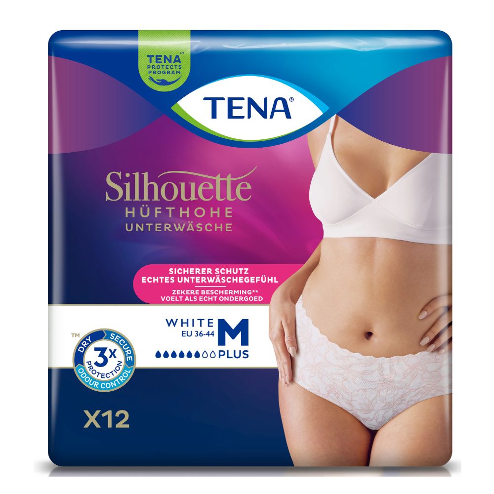 TENA Silhouette Plus White