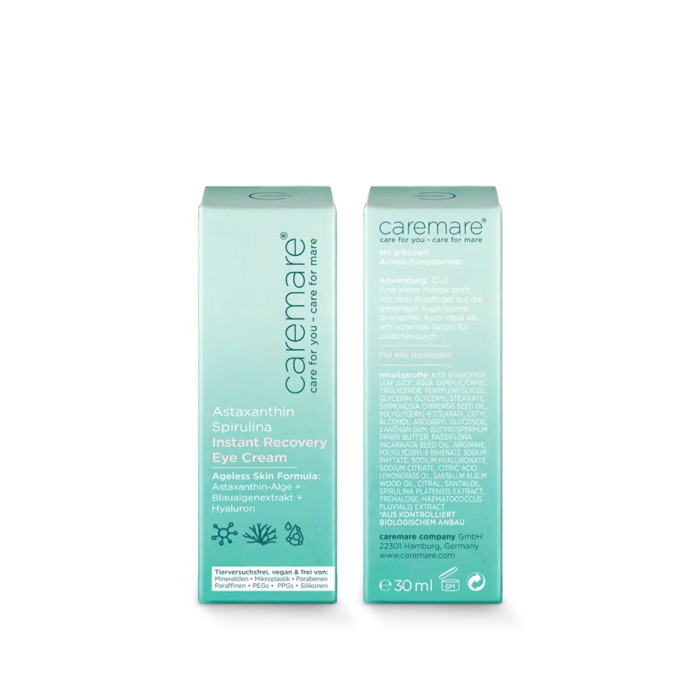Caremare Instant Recovery Eye Cream Augencreme gegen Augenringe