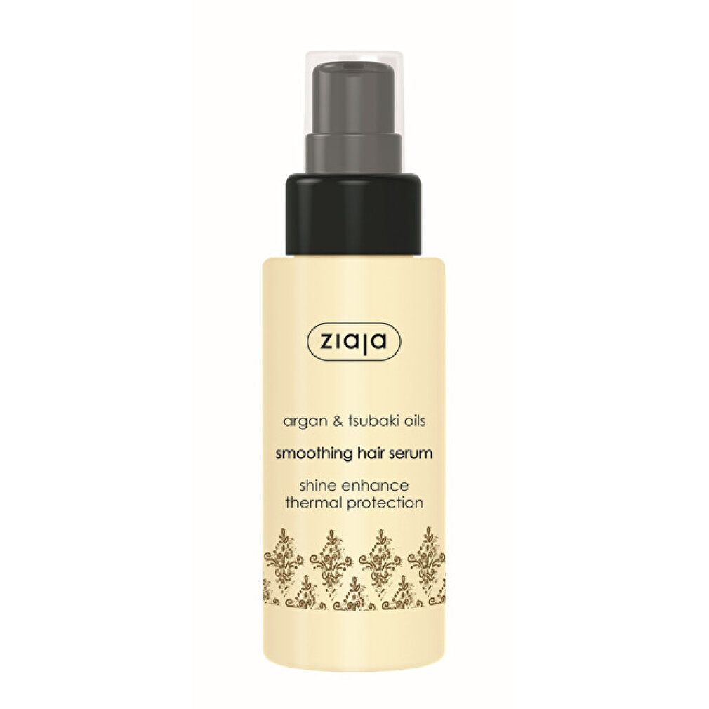 Ziaja Glättendes Haarserum mit Argan- und Tsubaki-Ölen. Für Glanz, Hitzeschutz.